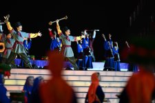 Prezident İlham Əliyev və Birinci xanım Mehriban Əliyeva Gəncədə III MDB Oyunlarının təntənəli açılış mərasimini izləyiblər (FOTO/VİDEO) (YENİLƏNİB-3)