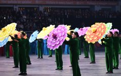 Prezident İlham Əliyev və Birinci xanım Mehriban Əliyeva Gəncədə III MDB Oyunlarının təntənəli açılış mərasimini izləyiblər (FOTO/VİDEO) (YENİLƏNİB-3)