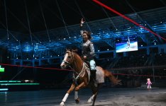 Prezident İlham Əliyev və Birinci xanım Mehriban Əliyeva Gəncədə III MDB Oyunlarının təntənəli açılış mərasimini izləyiblər (FOTO/VİDEO) (YENİLƏNİB-3)