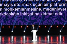 Gəncədə III MDB Oyunlarının açılış mərasimi keçirilir Prezident İlham Əliyev və Birinci xanım Mehriban Əliyeva tədbiri izləyiblər (FOTO)