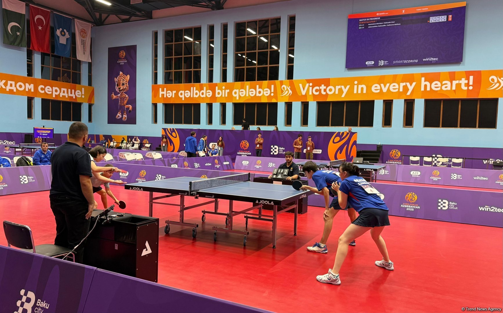 Stolüstü tennişçilər III MDB Oyunlarında növbəti mükafatları qazanıblar (FOTO) (YENİLƏNİB)