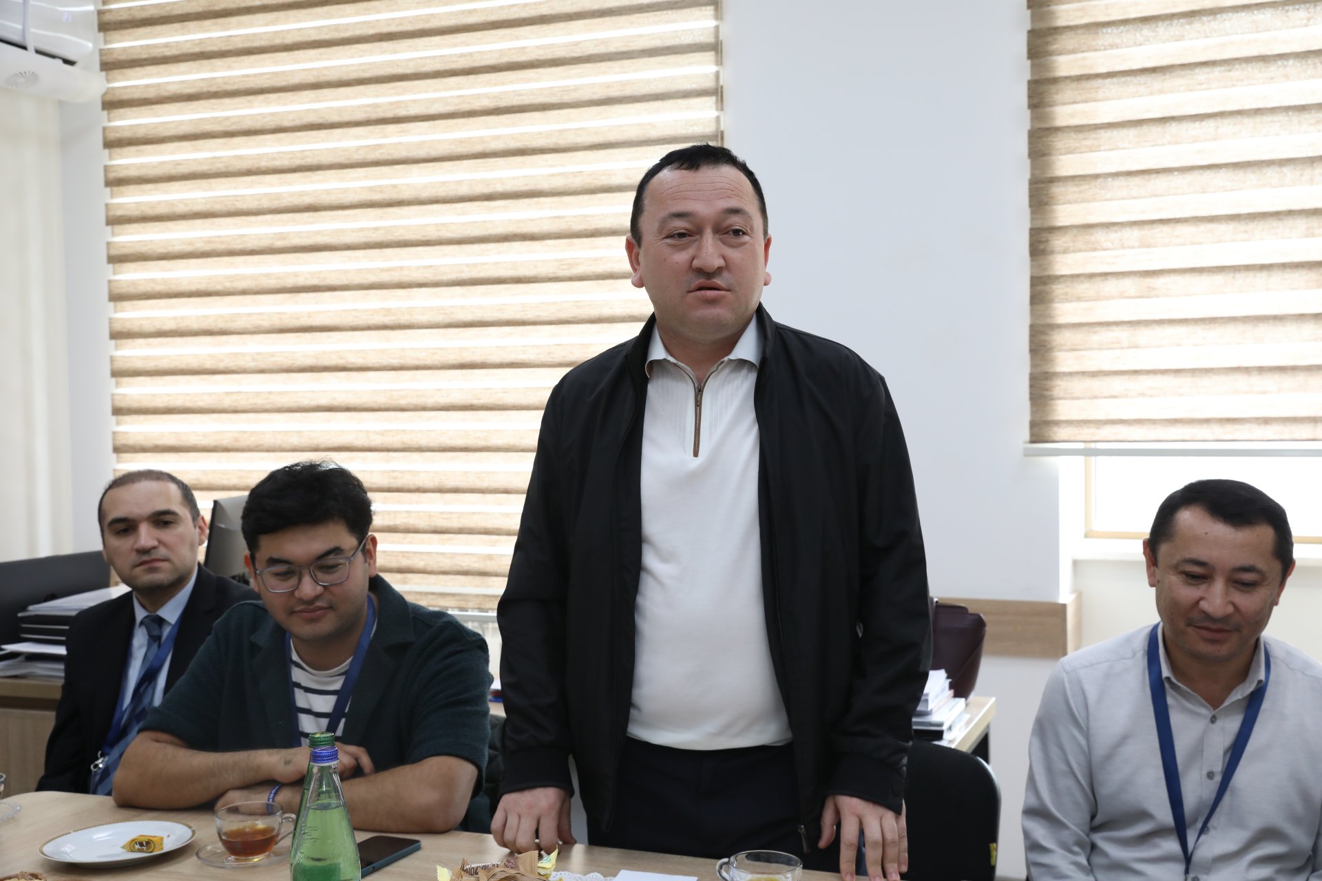 Özbəkistanlı media nümayəndələri ilə Bakı Dövlət Universitetində görüş keçirilib (FOTO)