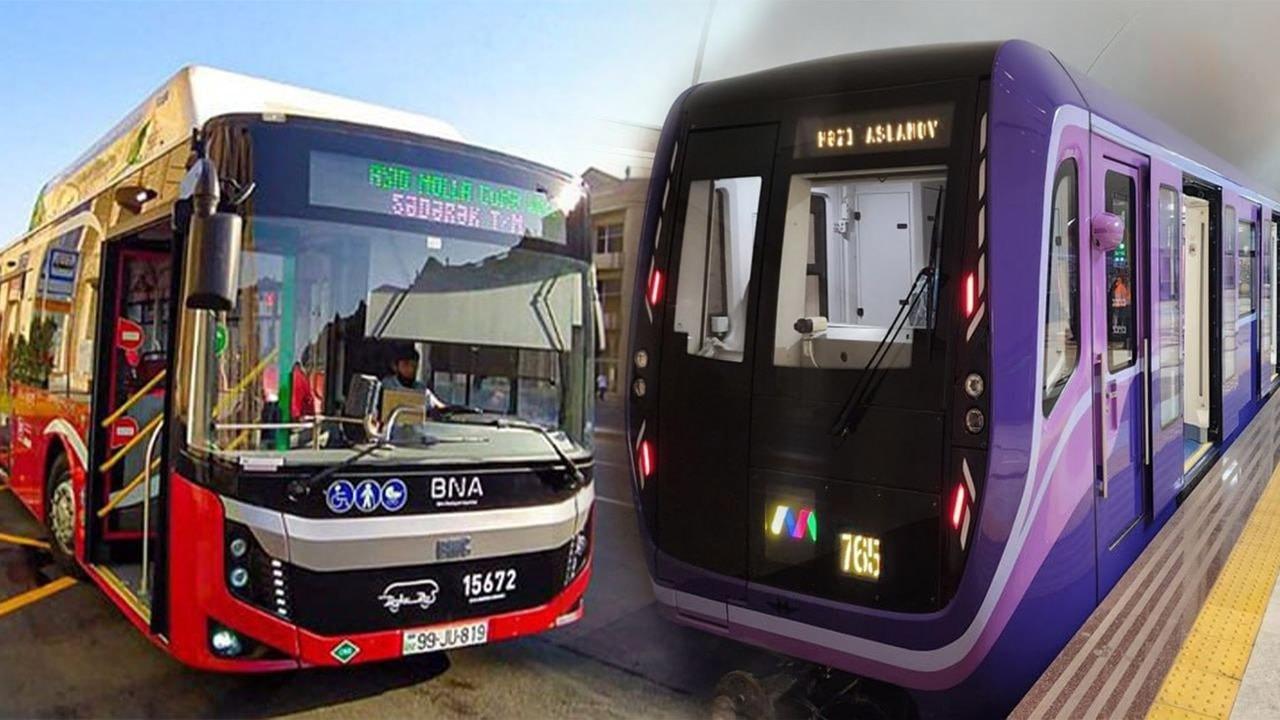 Azərbaycanda avtobus marşrutları və metroda sərnişindaşıma üzrə yeni tariflər müəyyən edilib