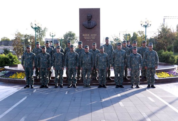 Azərbaycan və Özbəkistan hərbi qulluqçularının birgə komanda-qərargah təlimi başa çatıb (FOTO)