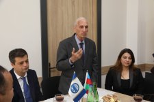 Özbəkistanlı media nümayəndələri ilə Bakı Dövlət Universitetində görüş keçirilib (FOTO)