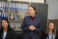 Özbəkistanlı media nümayəndələri ilə Bakı Dövlət Universitetində görüş keçirilib (FOTO)
