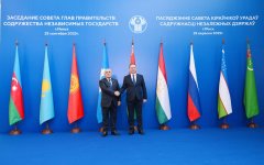 Əli Əsədov Minskdə MDB Hökumət Başçıları Şurasının iclasında iştirak edib (FOTO)