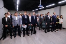 “Konstitusiya və Suverenlik İli” çərçivəsində elan olunmuş qrant müsabiqəsinin qalibləri ilə görüş keçirilib (FOTO)