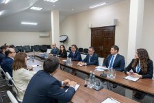 II Azərbaycan–Özbəkistan Media Forumu çərçivəsində Özbəkistan nümayəndə heyəti ilə görüş keçirilib (FOTO)