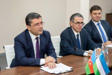 II Azərbaycan–Özbəkistan Media Forumu çərçivəsində Özbəkistan nümayəndə heyəti ilə görüş keçirilib (FOTO)