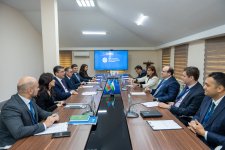 II Azərbaycan–Özbəkistan Media Forumu çərçivəsində Özbəkistan nümayəndə heyəti ilə görüş keçirilib (FOTO)