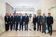 II Azərbaycan–Özbəkistan Media Forumu çərçivəsində Özbəkistan nümayəndə heyəti ilə görüş keçirilib (FOTO)