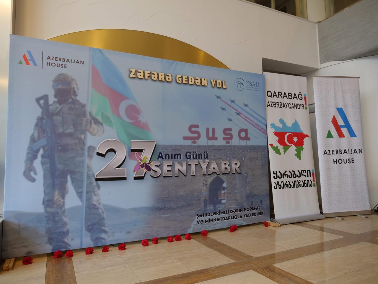 Marneulidəki Azərbaycan Evində Anım Günü tədbiri keçirilib (FOTO)