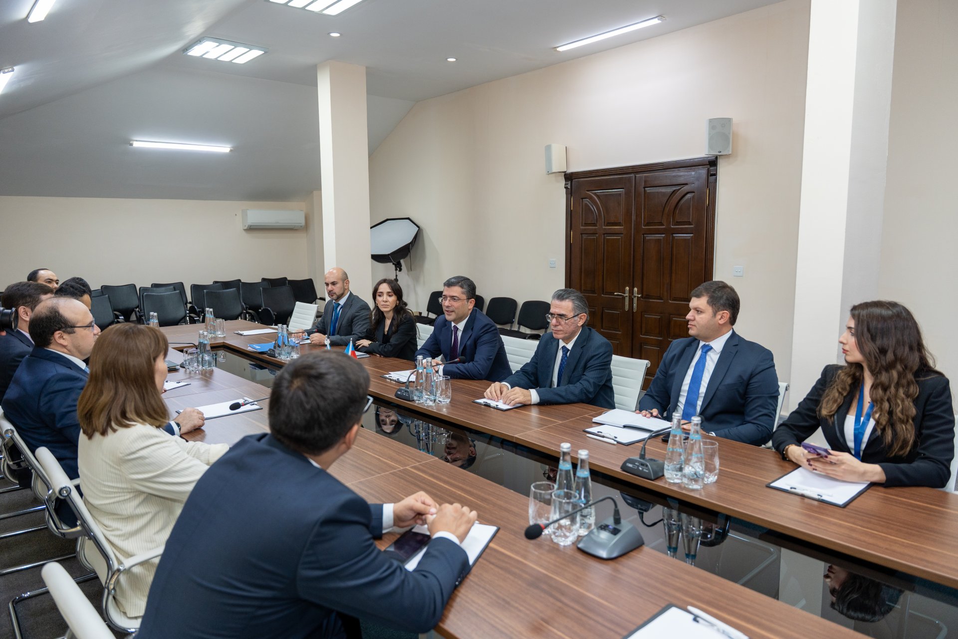 II Azərbaycan–Özbəkistan Media Forumu çərçivəsində Özbəkistan nümayəndə heyəti ilə görüş keçirilib (FOTO)