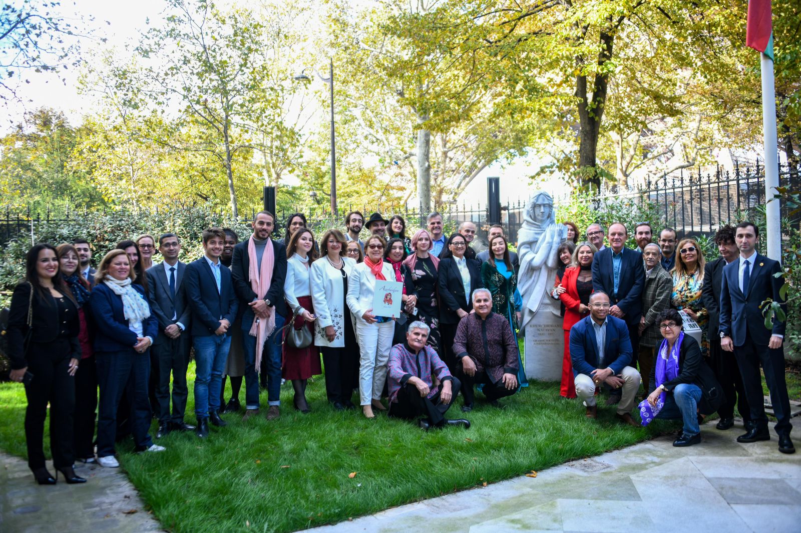 Parisdə Natəvanın yaradıcılığına həsr olunan ədəbi-musiqili məclis keçirilib (FOTO)