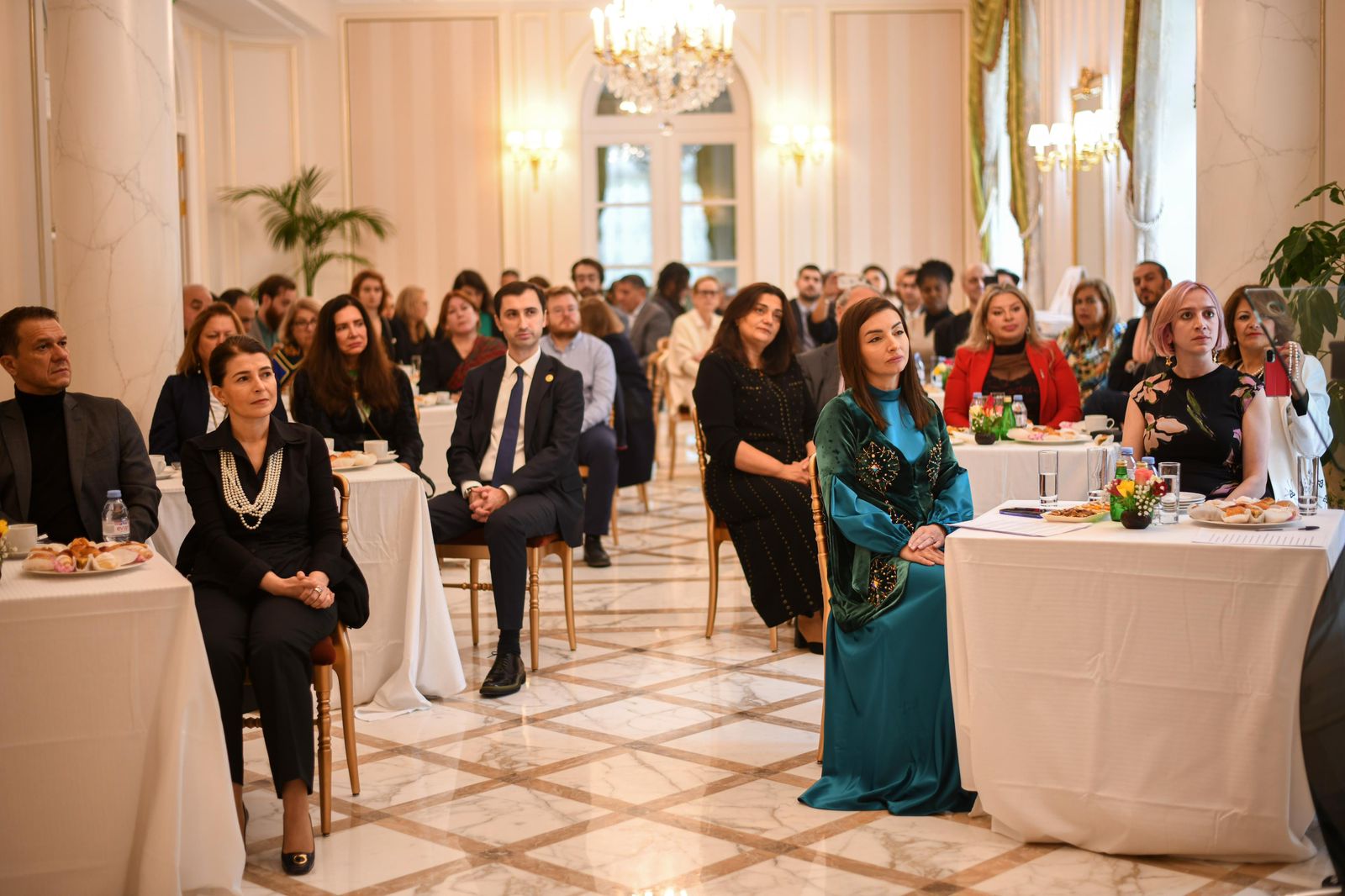 Parisdə Natəvanın yaradıcılığına həsr olunan ədəbi-musiqili məclis keçirilib (FOTO)