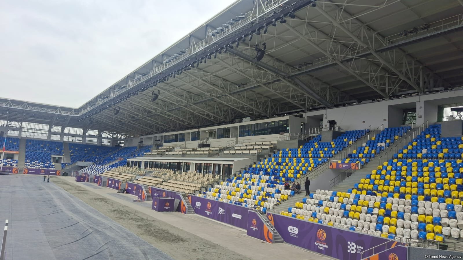 Gəncə stadionu UEFA-nın 4-cü kateqoriya standartlarına uyğun inşa edilib (FOTO)