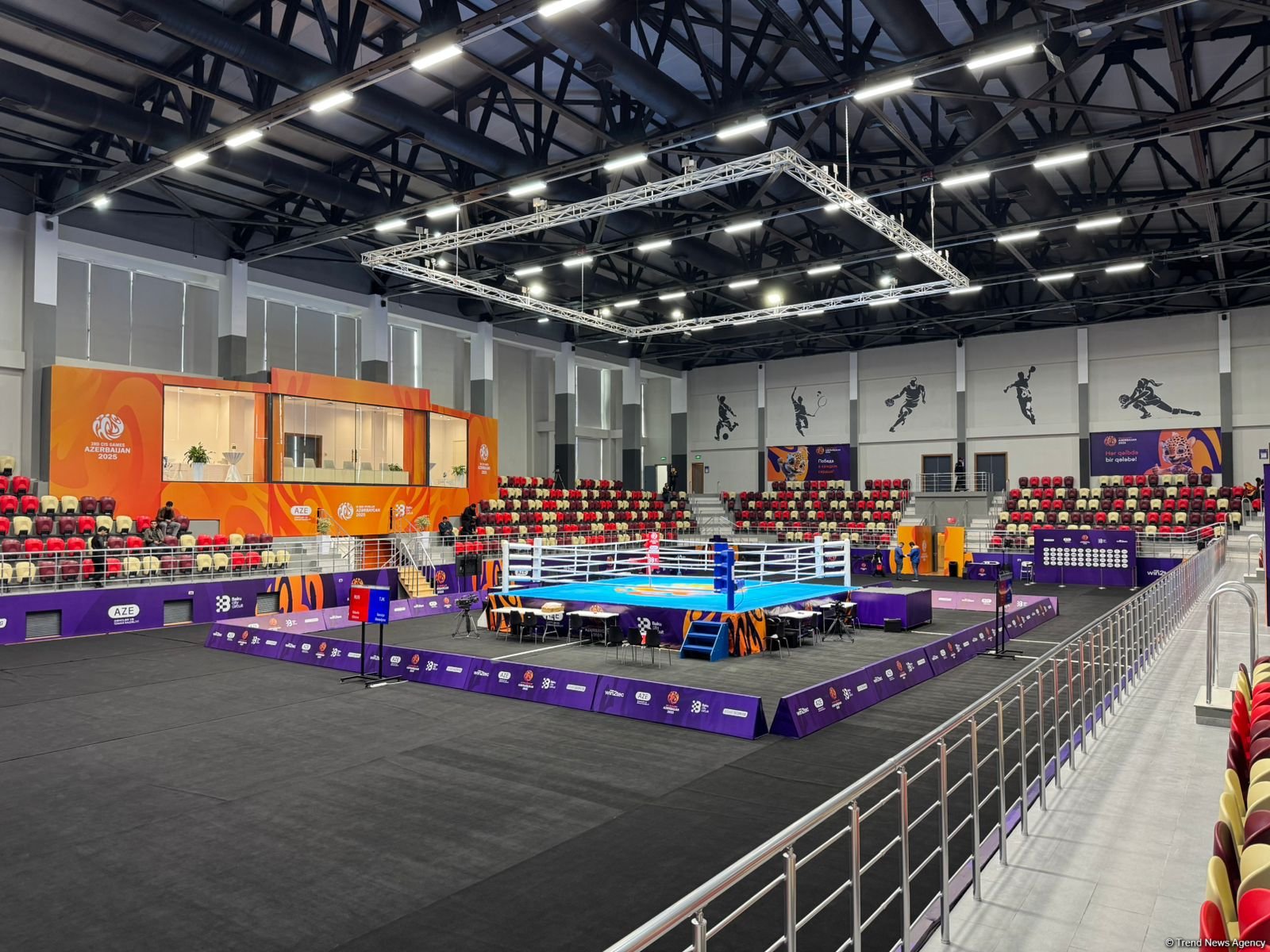 Yevlax Olimpiya İdman Kompleksində mehmanxana binası fəaliyyət göstərəcək (FOTO)