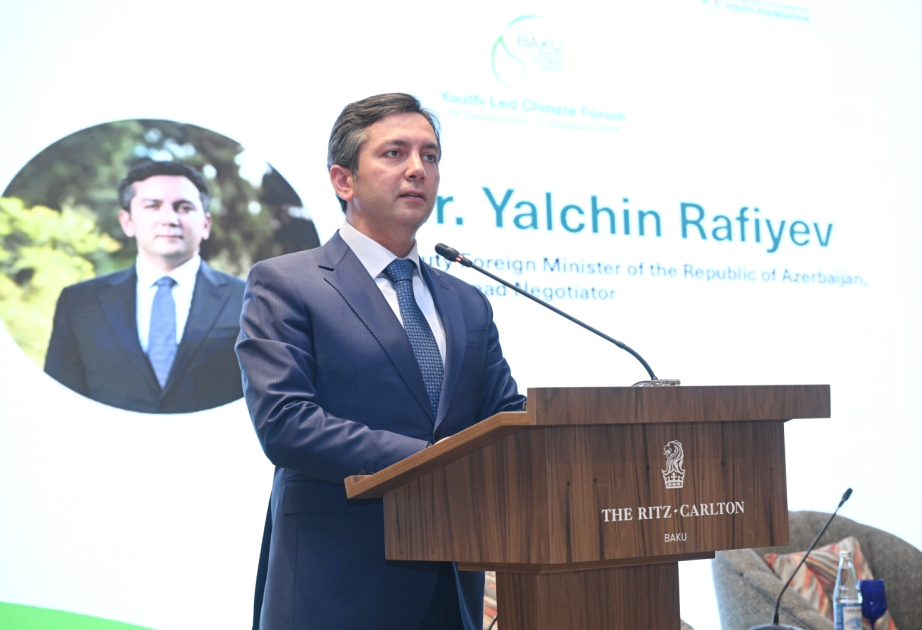 Bakı İqlim Fəaliyyəti Həftəsi çərçivəsində Gənclərin İqlim Forumu işə başlayıb (FOTO)