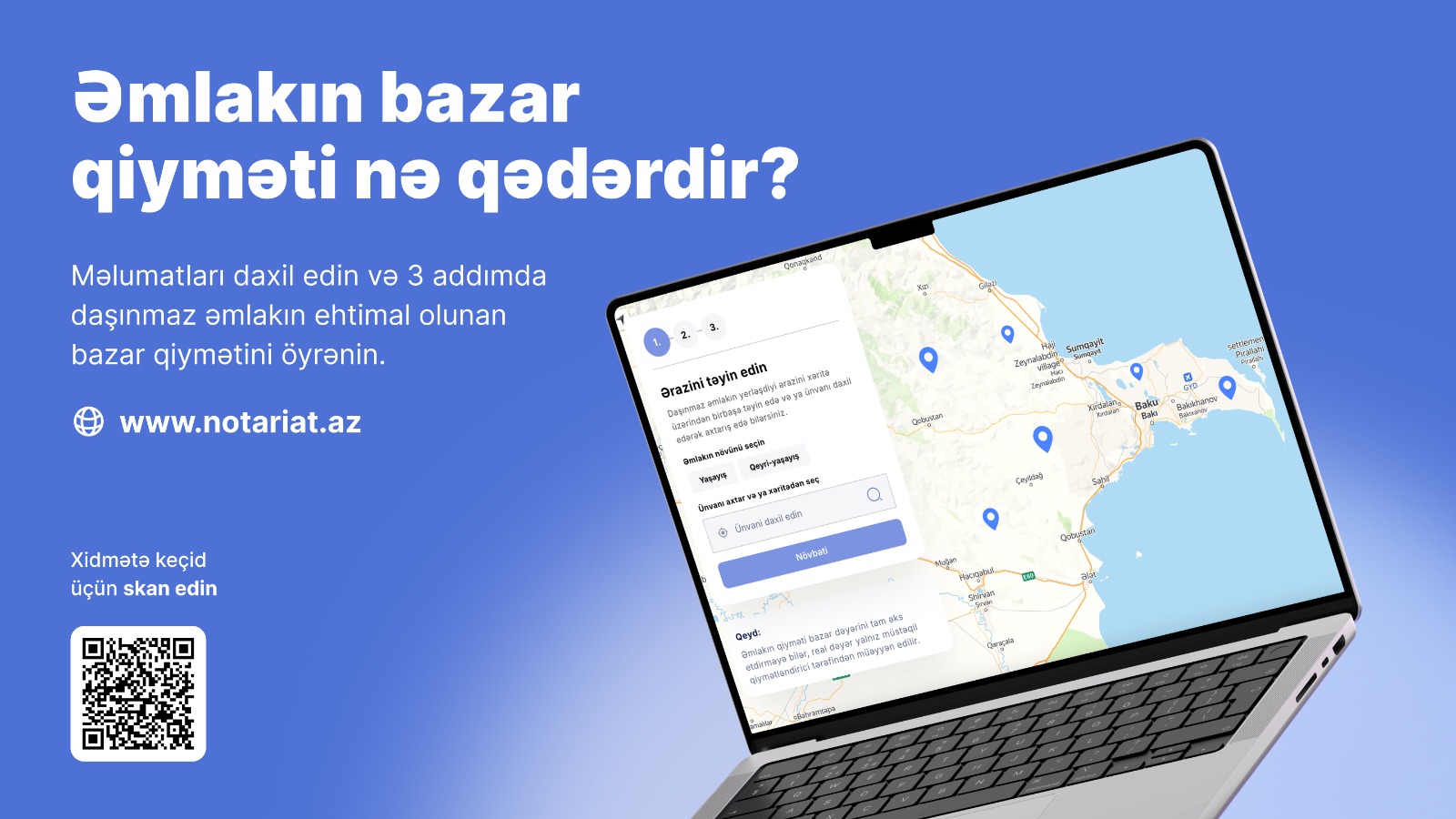 Daşınmaz əmlakın qiymətləndirilməsi üçün süni intellekt əsaslı xidmət istifadəyə verilib