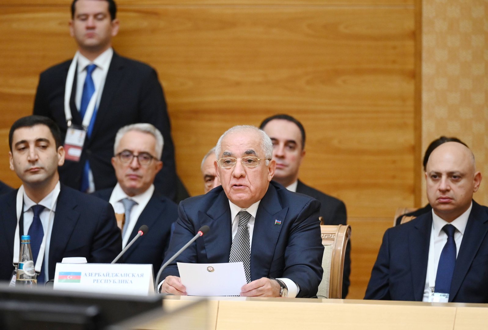 Əli Əsədov Minskdə Avrasiya Hökumətlərarası Şurasının iclasında qonaq qismində iştirak edib