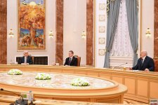 Əli Əsədov MDB Hökumət Başçıları Şurası üzvlərinin Belarus Prezidenti Aleksandr Lukaşenko ilə görüşündə iştirak edib (FOTO)