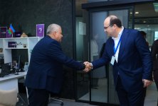 Özbəkistan nümayəndə heyəti Xəzər Media Mərkəzi ilə tanış olub (FOTO)