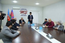 Özbəkistan Jurnalistlər İttifaqının sədri Mətbuat Şurasında olub (FOTO)