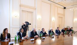 Prezident İlham Əliyevin İtaliya Prezidenti Sercio Mattarella ilə geniş tərkibdə görüşü olub (FOTO) (YENİLƏNİB)