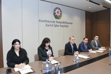 Ceyhun Bayramov ABŞ rəsmisi ilə Azərbaycan-Ermənistan normallaşma prosesini müzakirə edib (FOTO)