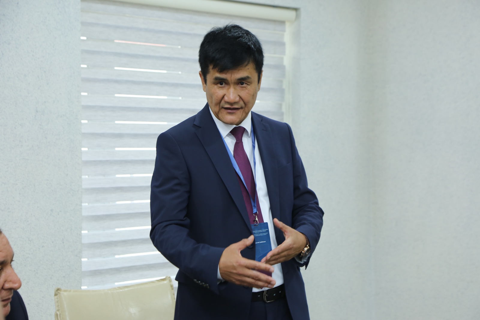 Özbəkistan Jurnalistlər İttifaqının sədri Mətbuat Şurasında olub (FOTO)