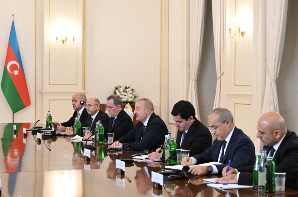 Prezident İlham Əliyevin İtaliya Prezidenti Sercio Mattarella ilə geniş tərkibdə görüşü olub (FOTO) (YENİLƏNİB)