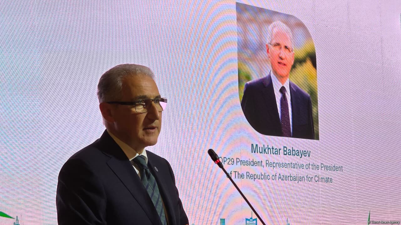 İnsan inkişafına sərmayə qoymaq iqlim baxımından ağıllı investisiyadır - Muxtar Babayev