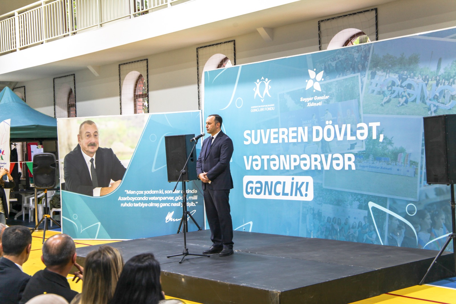 “Səyyar Gənclər Xidməti” bu dəfə Zaqatalada yüzlərlə gənci bir araya gətirib (FOTO)