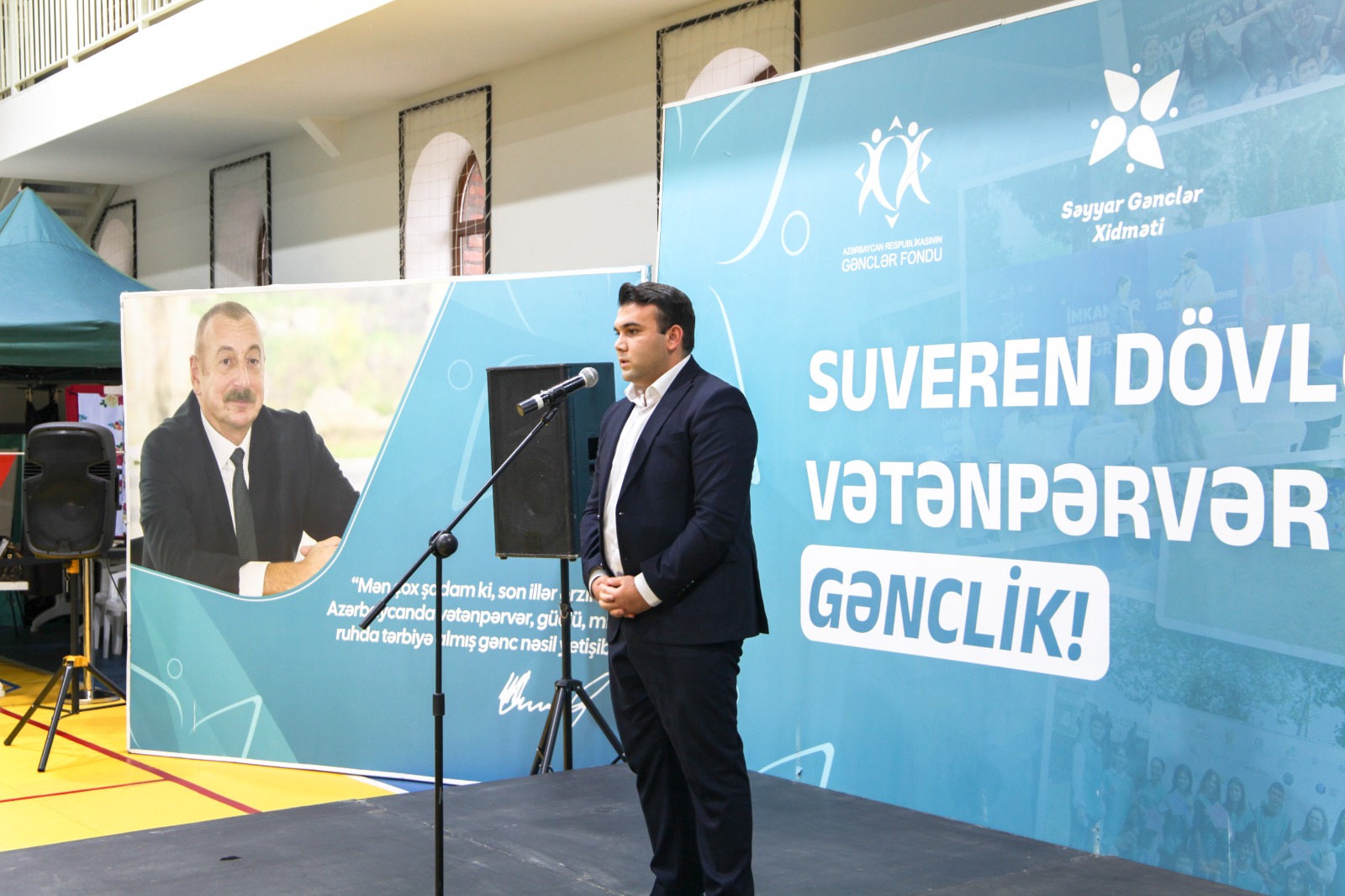 “Səyyar Gənclər Xidməti” bu dəfə Zaqatalada yüzlərlə gənci bir araya gətirib (FOTO)