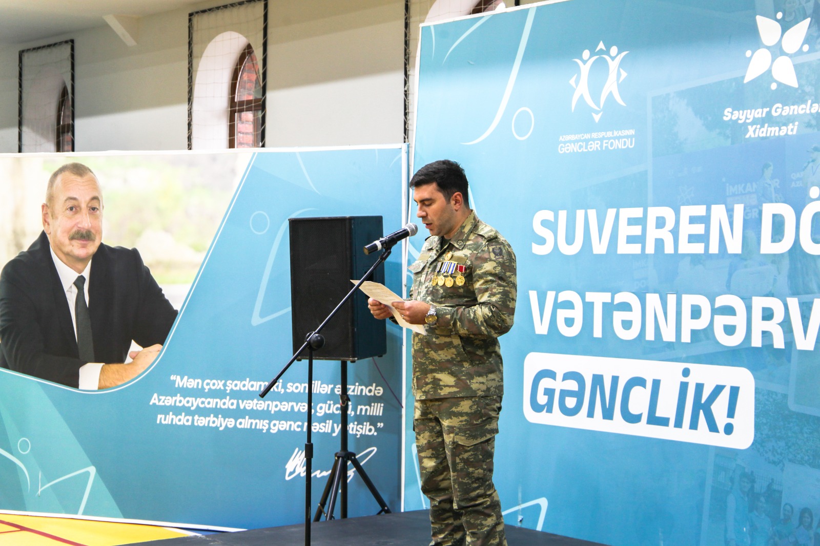 “Səyyar Gənclər Xidməti” bu dəfə Zaqatalada yüzlərlə gənci bir araya gətirib (FOTO)