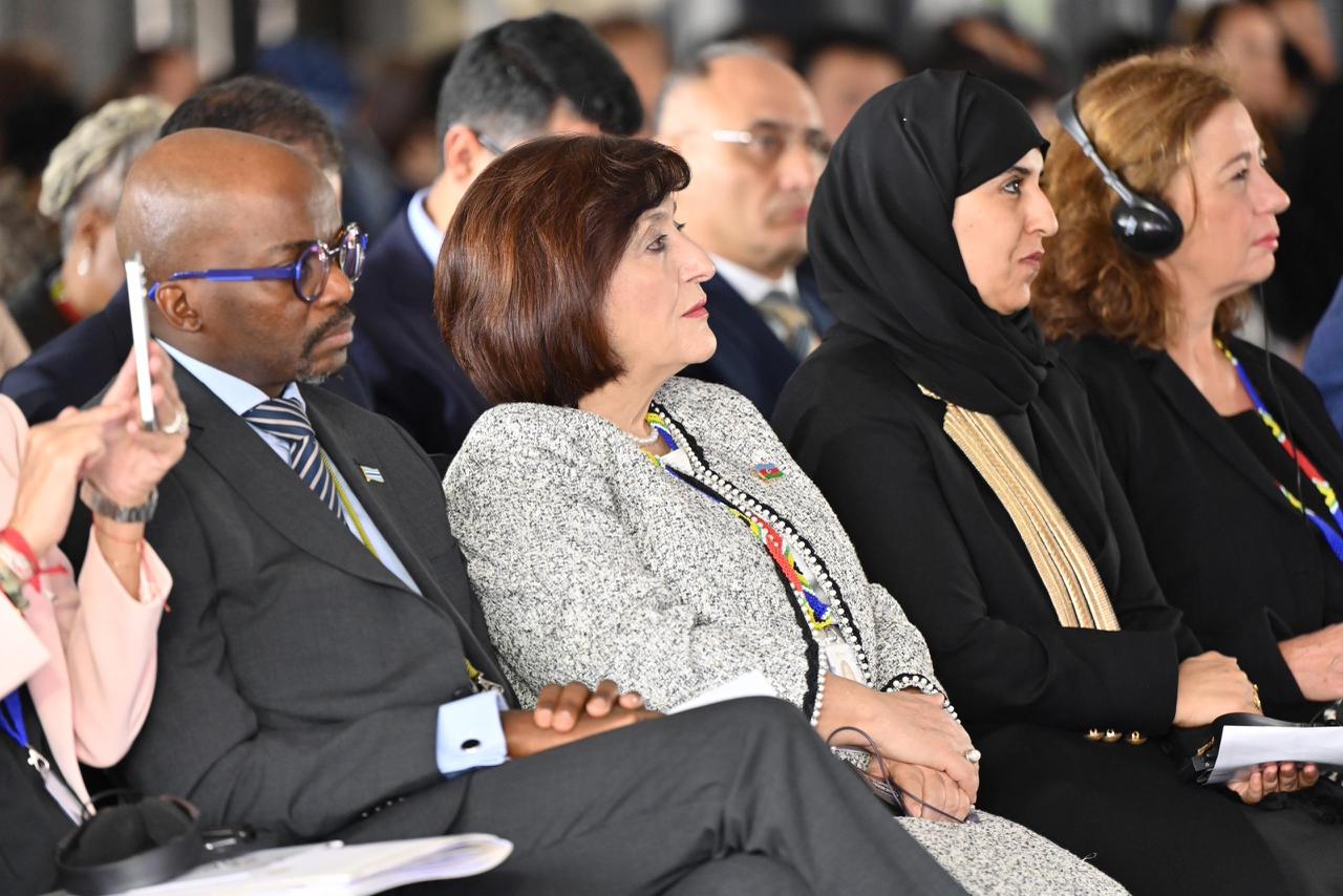 Sahibə Qafarova G20 ölkələrinin Parlament Sədrlərinin 11-ci Samitinin açılış mərasimində çıxış edib (FOTO)