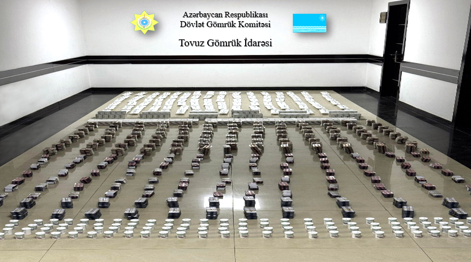 Gömrük nəzarətindən gizlədilən külli miqdarda dərman vasitələri aşkar edilib