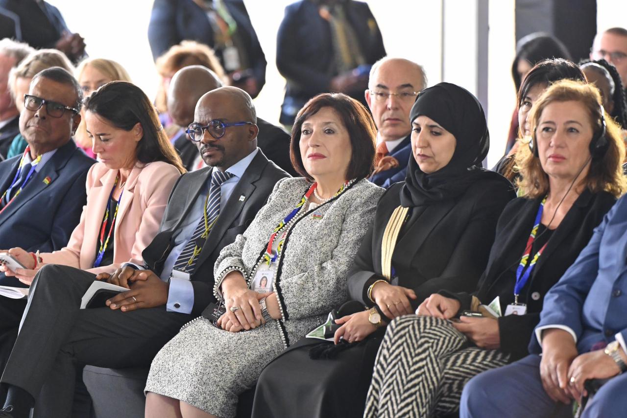 Sahibə Qafarova G20 ölkələrinin Parlament Sədrlərinin 11-ci Samitinin açılış mərasimində çıxış edib (FOTO)