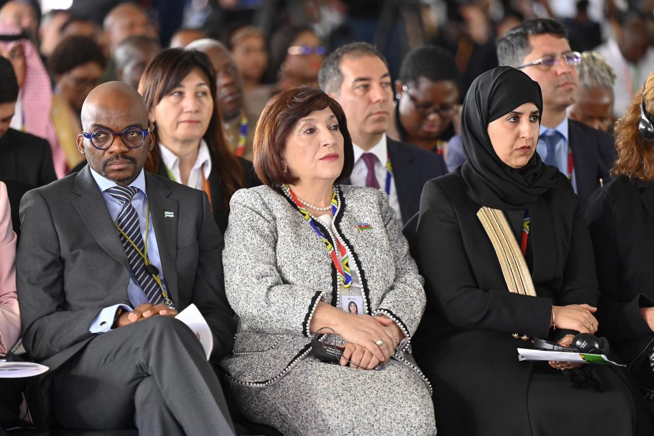 Sahibə Qafarova G20 ölkələrinin Parlament Sədrlərinin 11-ci Samitinin açılış mərasimində çıxış edib (FOTO)