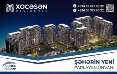 "Huner Group"dan Bakıya dəyər qatan yeni layihə: Xocəsən Residence (FOTO)