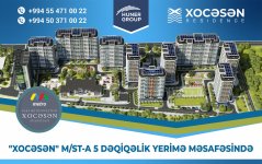 "Huner Group"dan Bakıya dəyər qatan yeni layihə: Xocəsən Residence (FOTO)