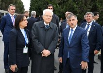 İtaliya Prezidenti Bakıda şəhidlərin xatirəsini anıb (FOTO)