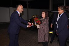 Sahibə Qafarova Cənubi Afrika Respublikasında işgüzar səfərdədir (FOTO)