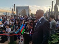 Fuad Muradov Yaponiyadakı Azərbaycan icması ilə görüşüb (FOTO)