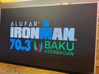Bakıda tarixdə ilk dəfə “IRONMAN 70.3 BAKU” triatlon yarışı baş tutacaq (FOTO)