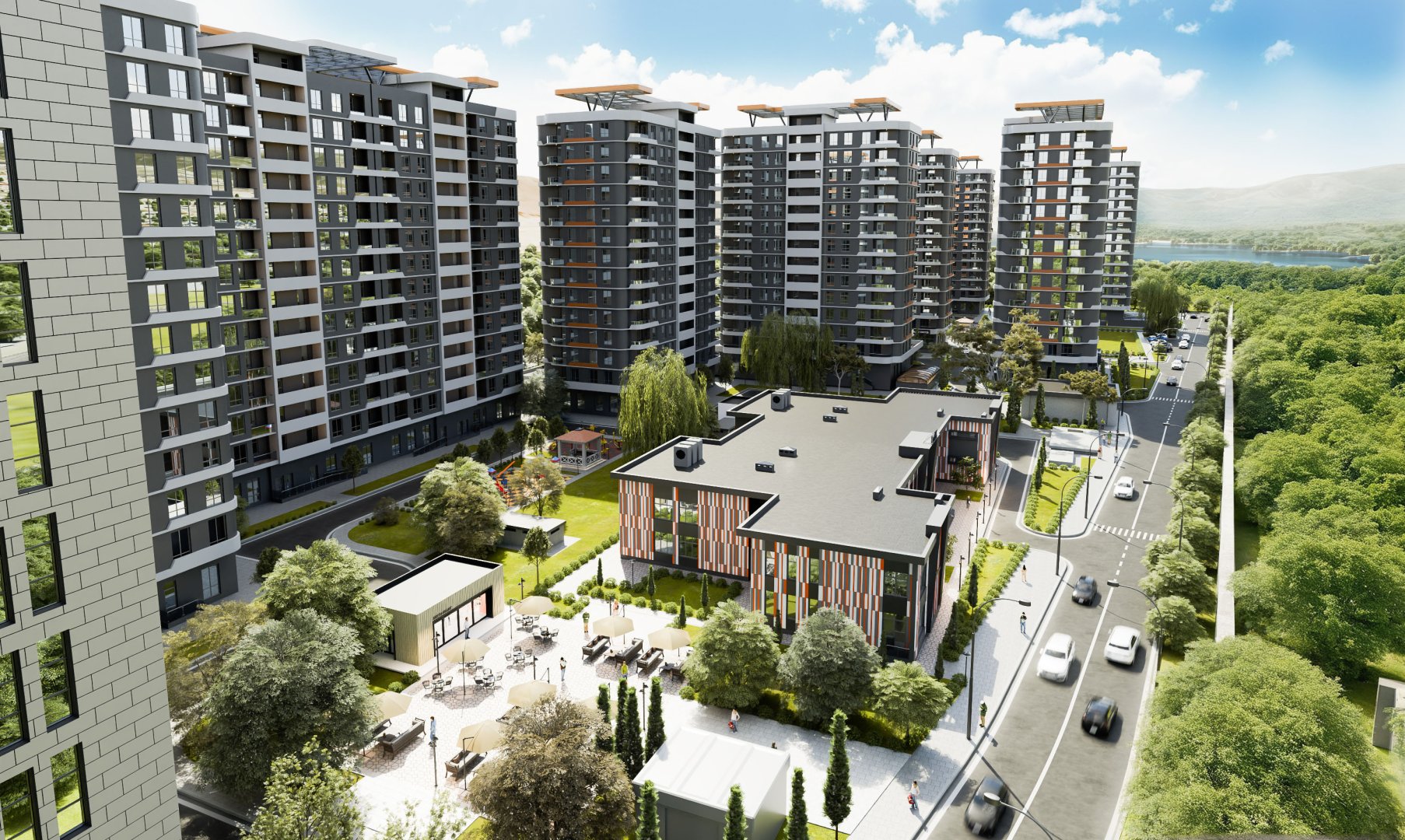 "Huner Group"dan Bakıya dəyər qatan yeni layihə: Xocəsən Residence (FOTO)