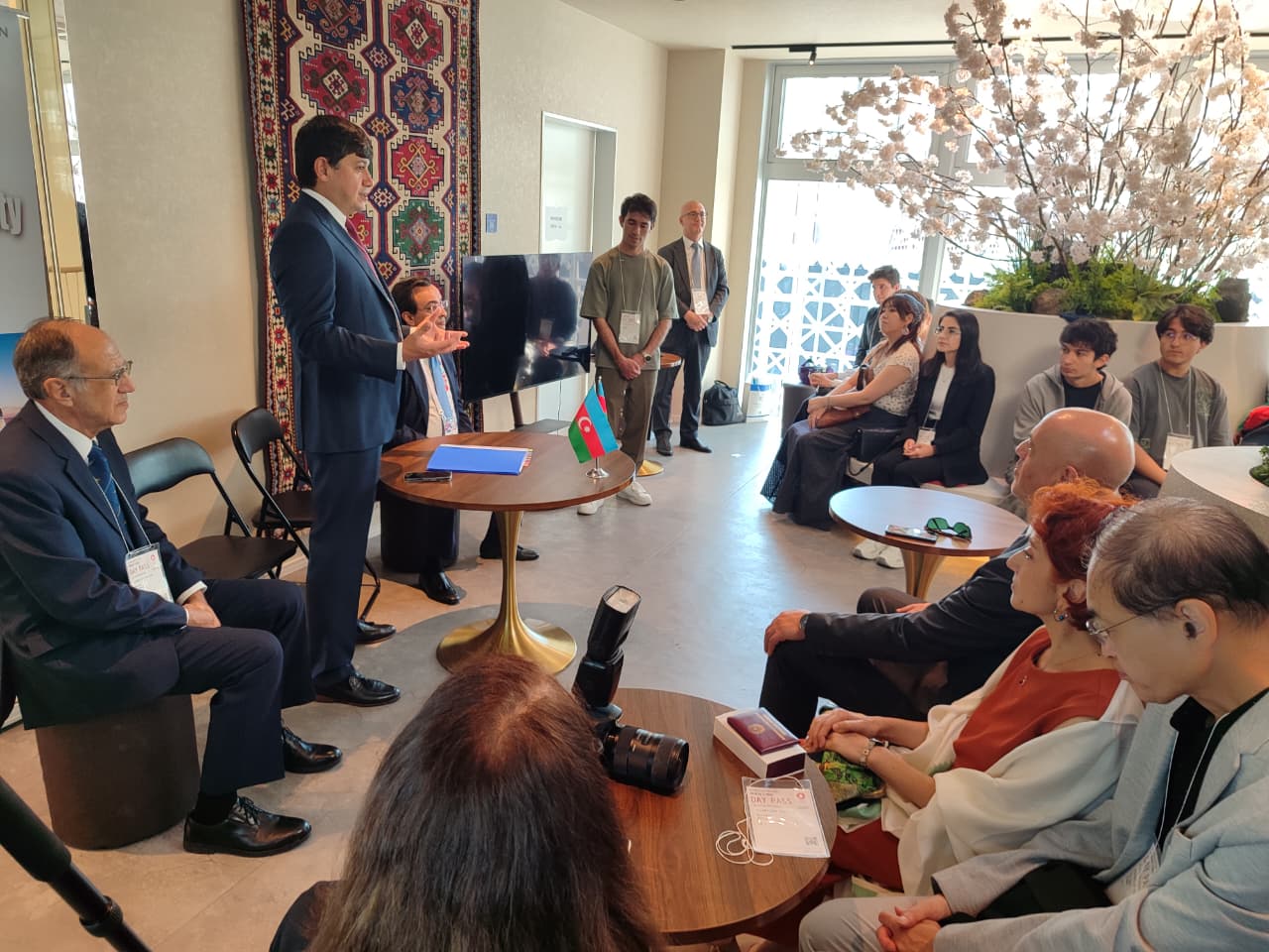 Fuad Muradov Yaponiyadakı Azərbaycan icması ilə görüşüb (FOTO)