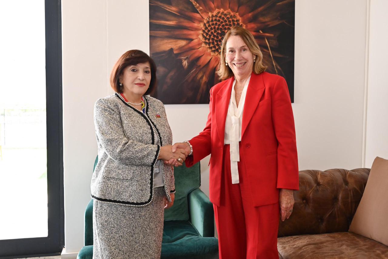 Sahibə Qafarova Avstraliya Senatının sədri ilə görüşüb