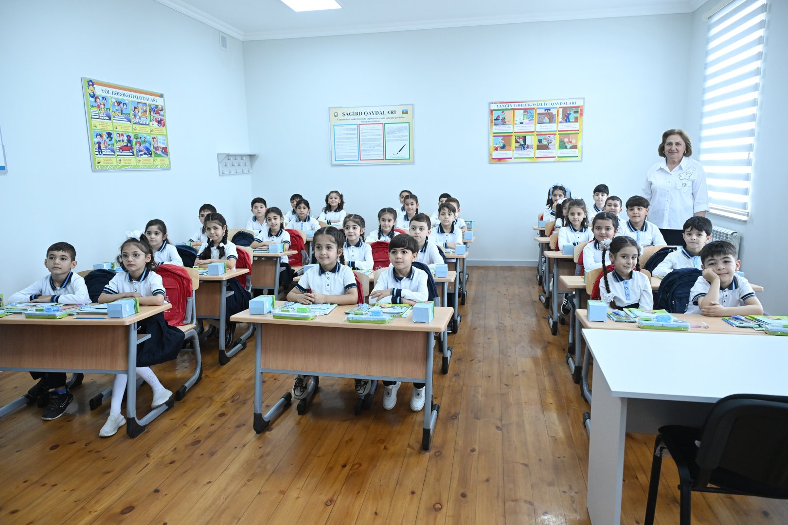 90-dək yaşı olan məktəb Heydər Əliyev Fondu tərəfindən əsaslı təmir edildi (FOTO/VİDEO)